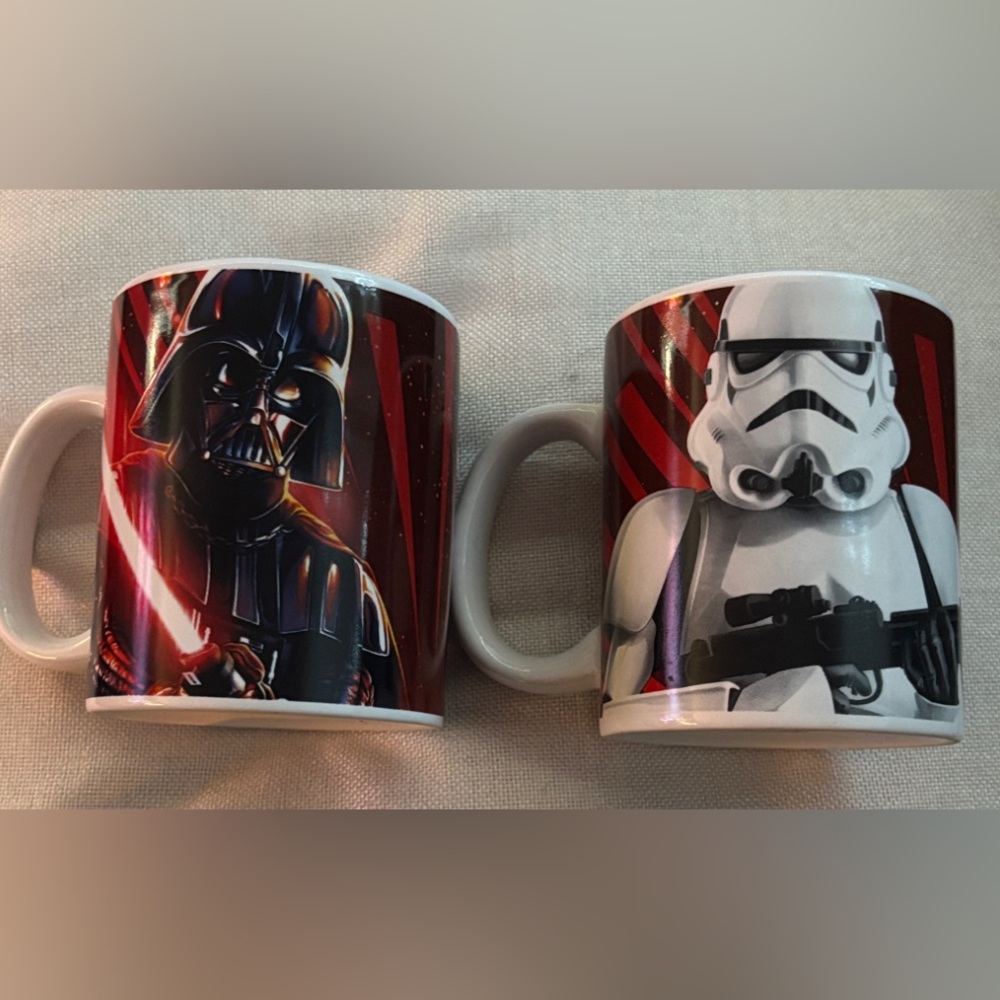 Star Wars Character Mug Bundle EUC - Picture 1 of 6